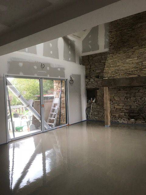 Chantier de rénovation et extension d'une ancienne bâtisse proche de Nantes 9