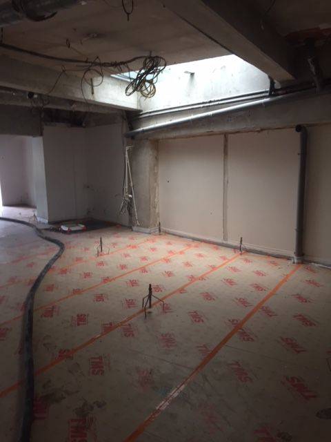 Chantier réhabilitation d'anciens locaux en magasin de cycles - 3
