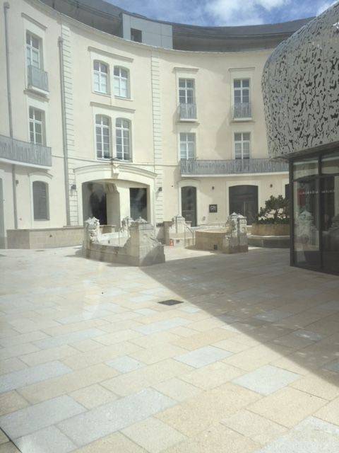 Chantier de réhabilitation de l'ancienne gendarmerie de Nantes