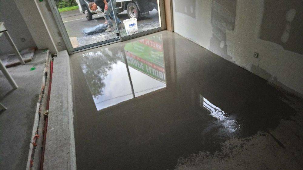 Chantier de ragréage fait avec beaucoup de précaution - 3